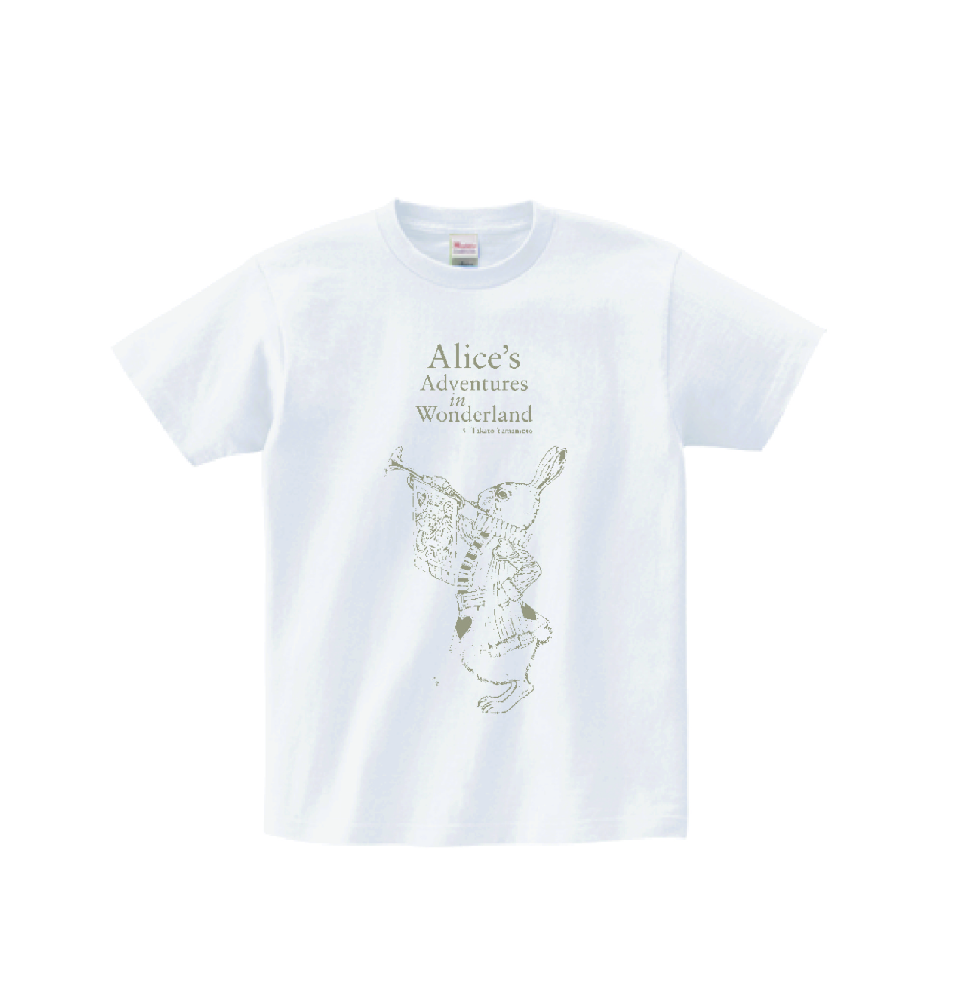 山本タカト　Tシャツ②「うさぎ」